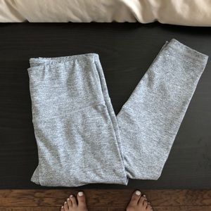 Heather light grey old navy leggings